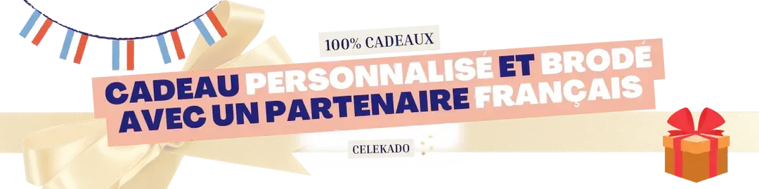 cadeau personnalisé et brodé