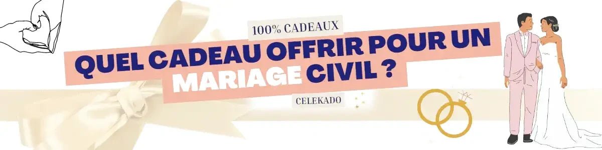 Quel cadeau offrir à un mariage civil ?