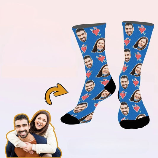 Chaussettes Imprimées avec Photos