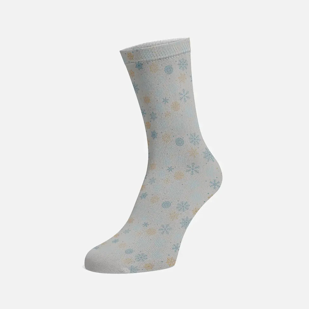 Chaussettes Noël Personnalisées Argent