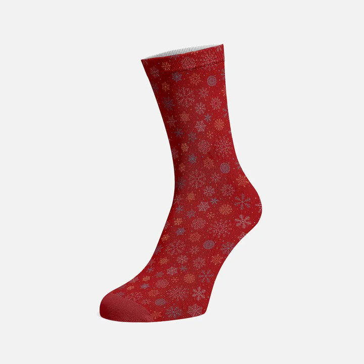 Chaussettes Noël Personnalisées Rouge