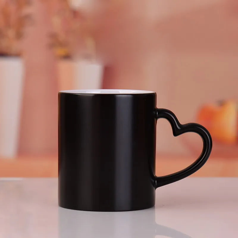 Mug Magique Personnalisé Cœur