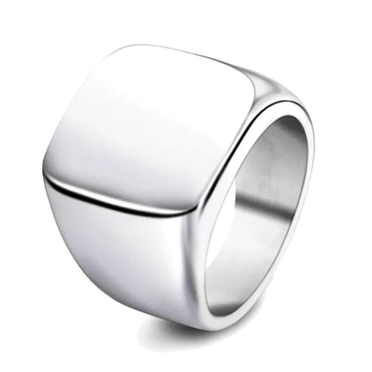 Bague Homme Personnalisée Argent