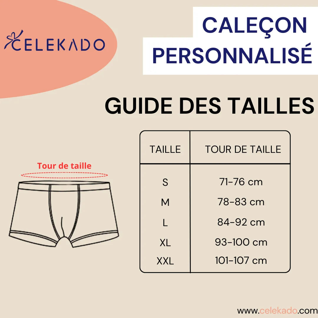 Taille fashion l boxer homme