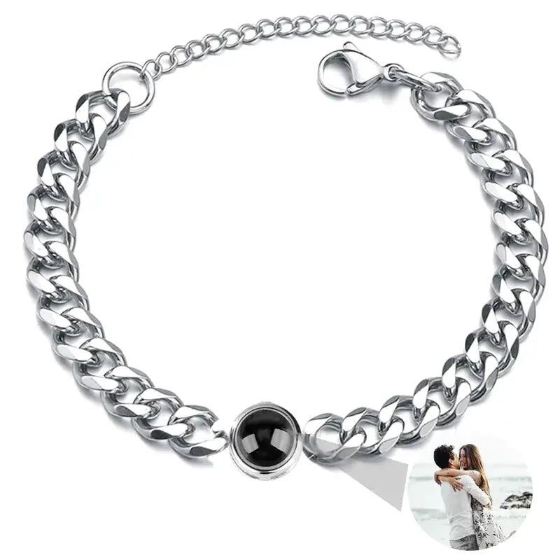 Bracelet Homme Personnalisable Argent