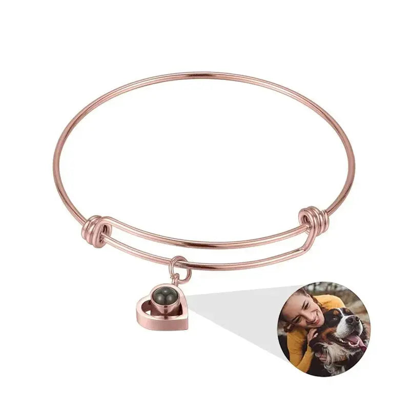 Bracelet Magique Photo Or Rose