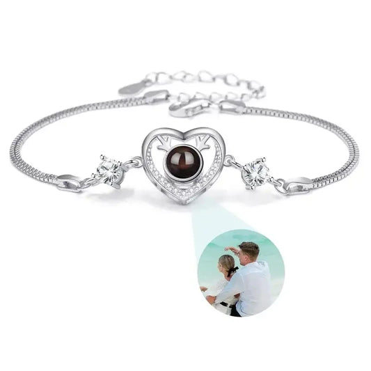 Bracelet Photo Dedans Argent