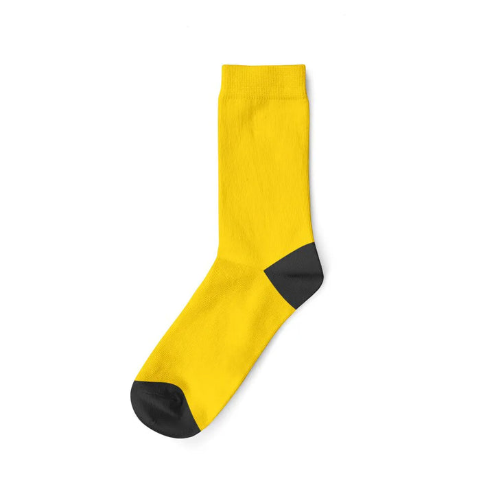 Chaussettes Photo Personnalisées Jaune