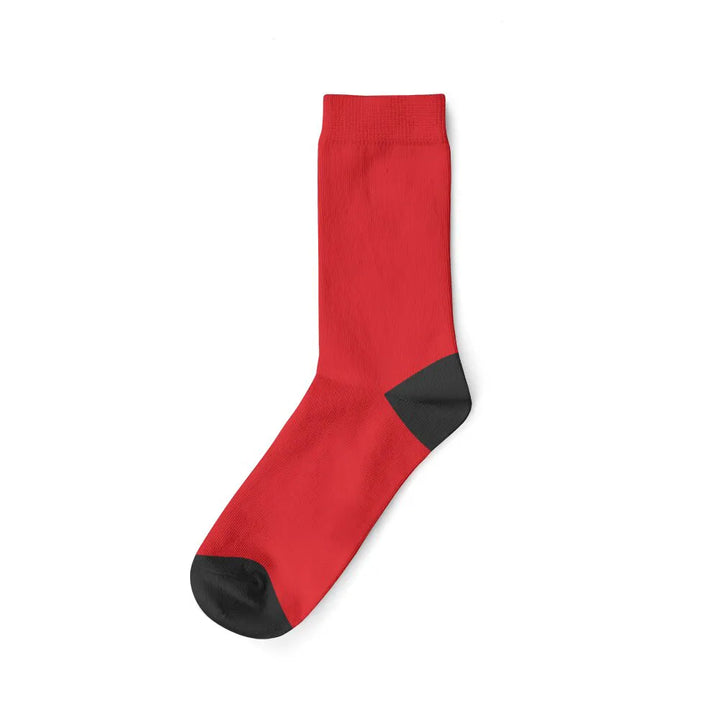 Chaussettes Photo Personnalisées Rouge