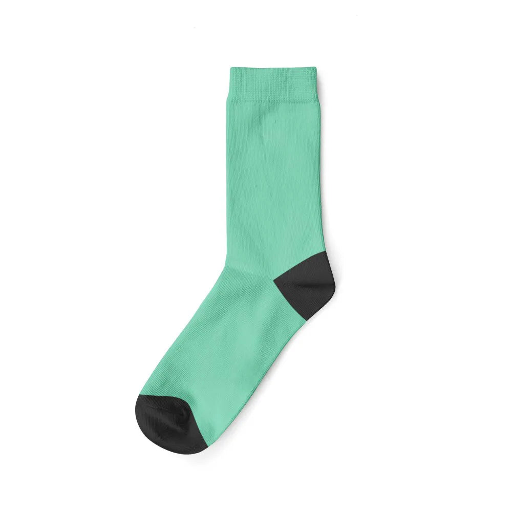 Chaussettes Photo Personnalisées Vert