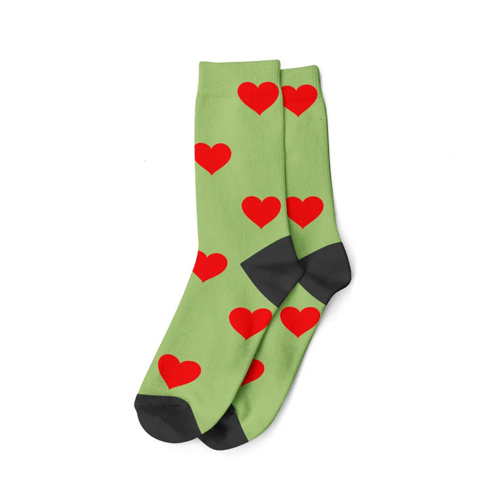 Chaussettes Visage Vert