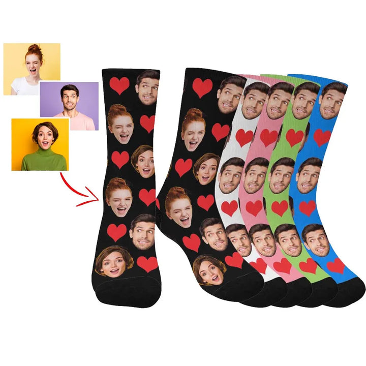 Chaussettes Visage