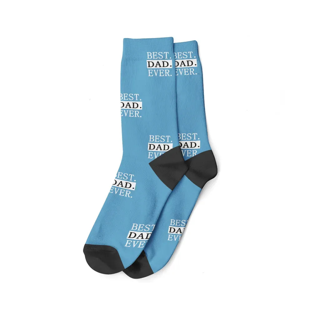 Chaussettes Papa Bleu Canard