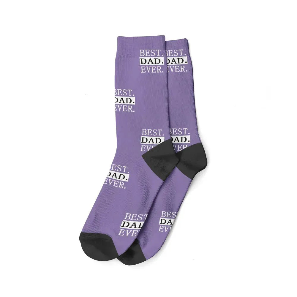 Chaussettes Papa Violet