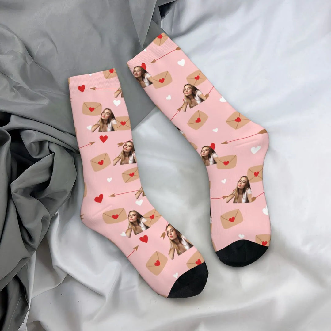 Chaussettes Personnalisées Visage