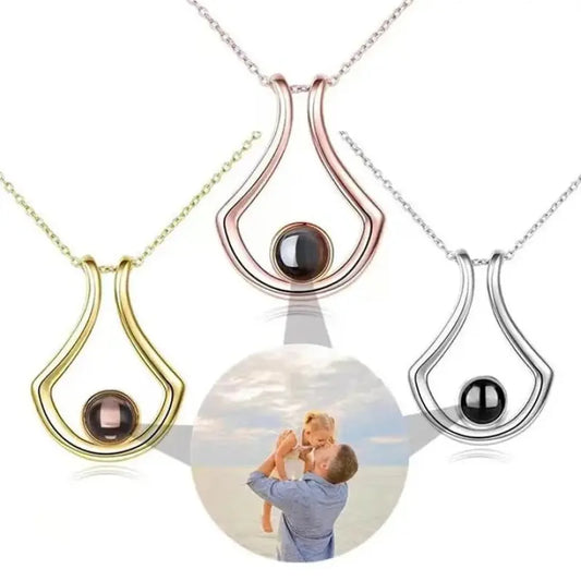 Collier avec Projection Photo