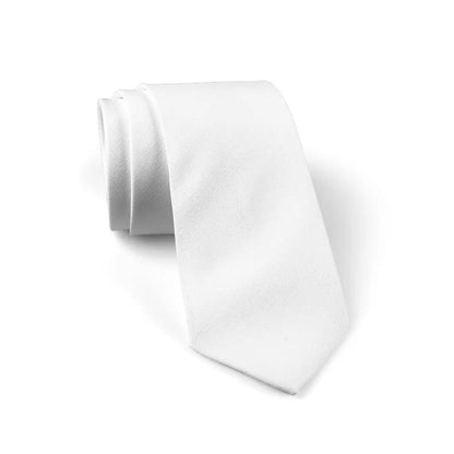 Cravate Personnalisée Blanc