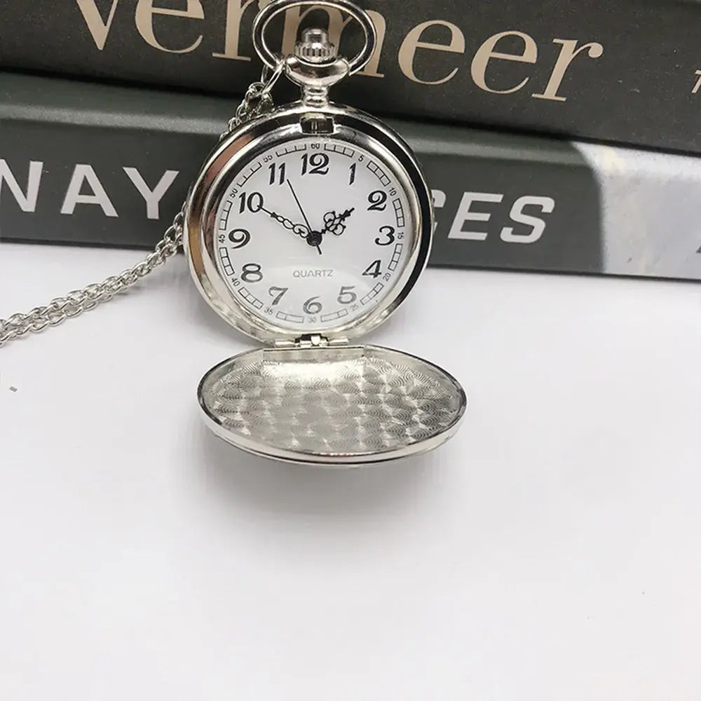 Montre à Gousset Personnalisable Argent