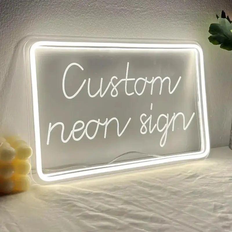 Néon LED Personnalisé Rectangle