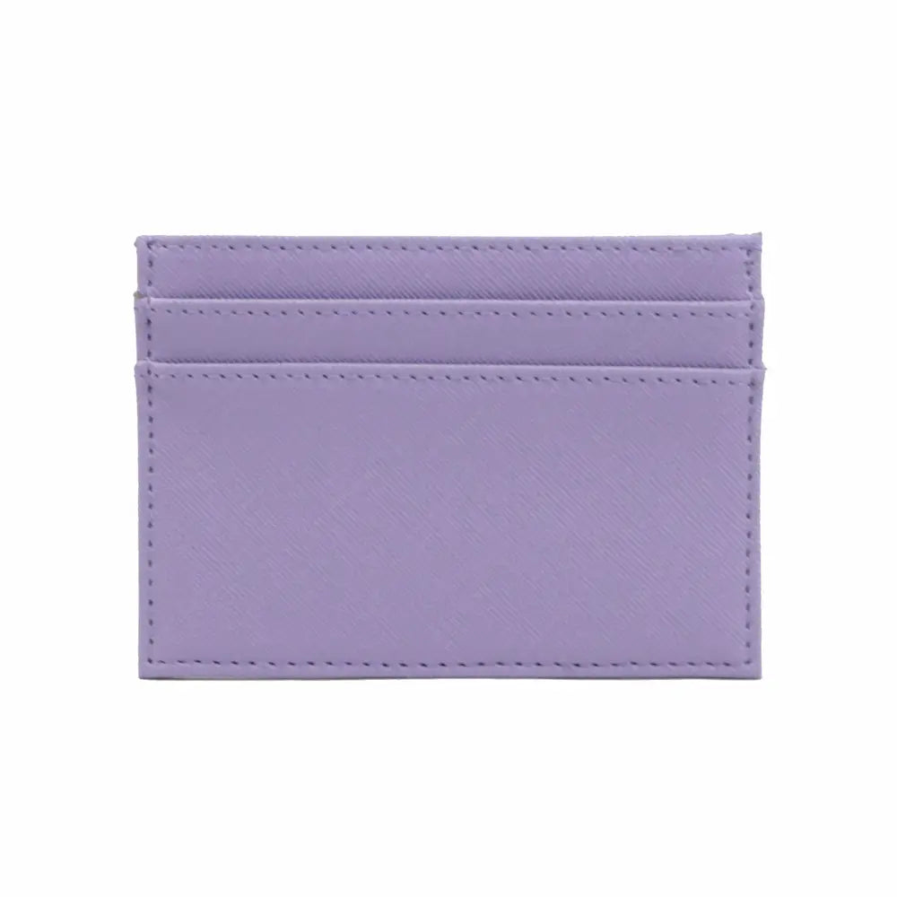 Porte Carte Personnalisé Violet Classique