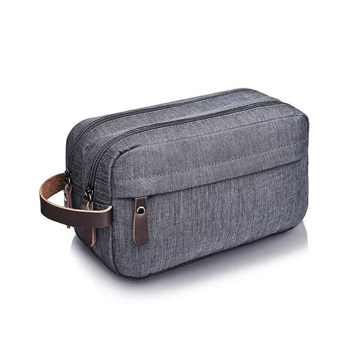 Trousse de Toilette Homme Personnalisable Gris