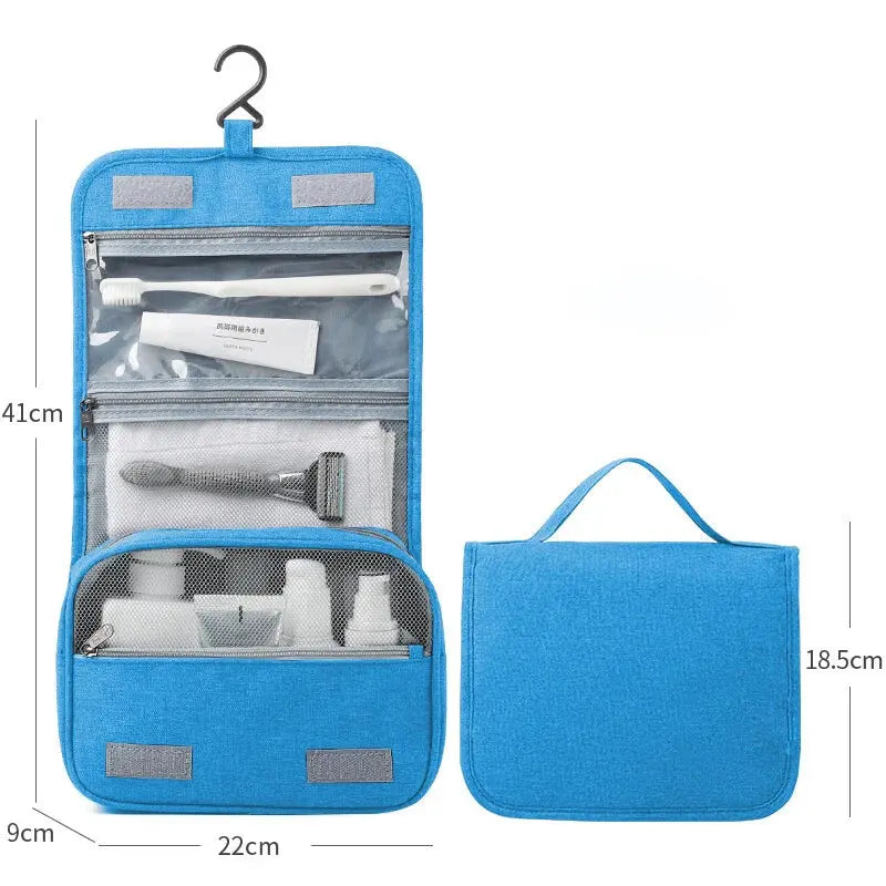 Trousse de Toilette Homme Personnalisée Bleu Ciel