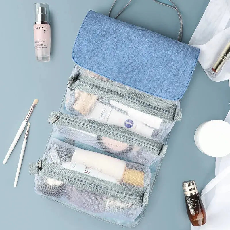 Trousse de Toilette Personnalisable Femme Bleu